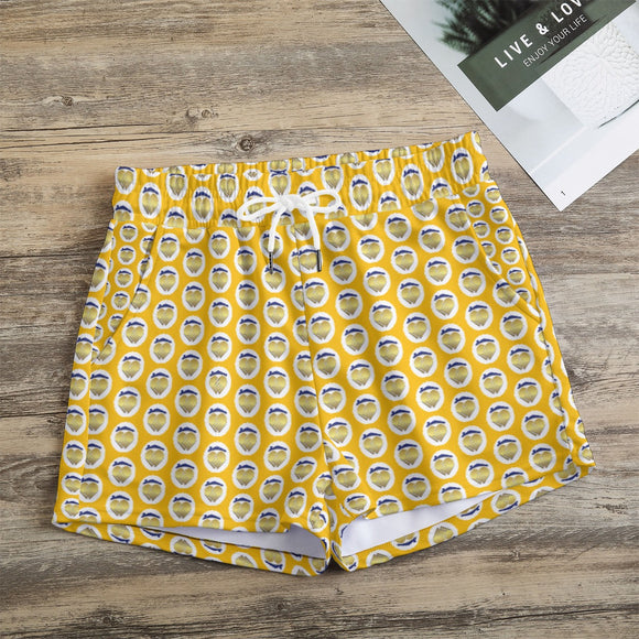 HOPE LOGO All-Over Print Women's Casual Shorts