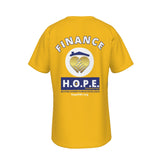 HOPE STAFF FINANCE All-Over Print O-Neck T-Shirt