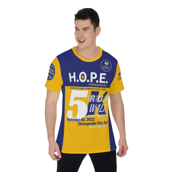 HOPE All-Over Print Men's O-Neck T-Shirt