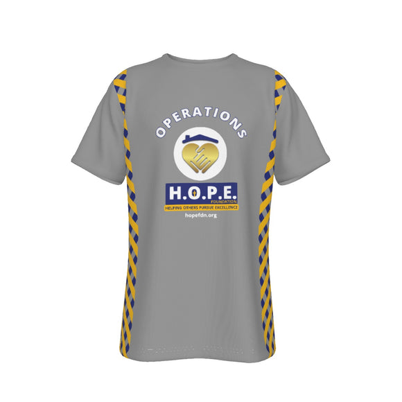 HOPE STAFF OPERATIONS All-Over Print O-Neck T-Shirt