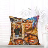 Caleb Memorial Pillow Cover | Linen cotton type fabric