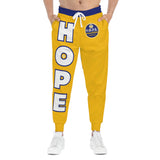 HOPE Yellow Athletic Joggers (AOP)