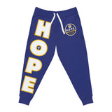 HOPE Blue Athletic Joggers (AOP)